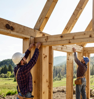 Structural porch construction